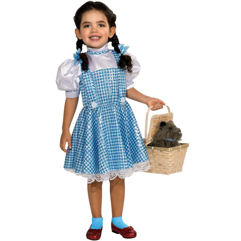 Rubies The Wizard of Oz Dorothy Girl's Costume, 1 of 3
