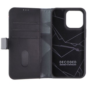 Decoded 2-in-1 Back Cover and Wallet Case for Apple iPhone 13 Pro - Black - 1 of 1