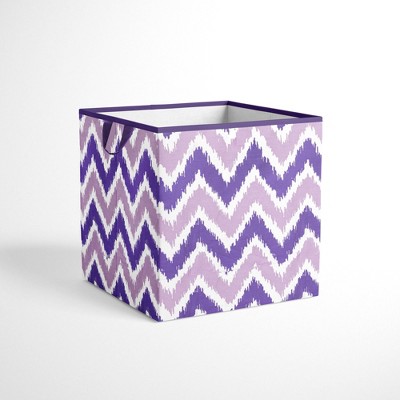 Bacati - MixNMatch Purple Storage Box Small