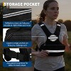 Adjustable Weight Vest for Home Gym，Wearable Weighted Vest for Jogging,Walking, Running with Reflective Strips and Mesh Pockets - 4 of 4