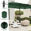 15ft Patio Umbrella with  Tilt Waterproof Sun Shade for Deck, Pool, Garden - 4 of 4