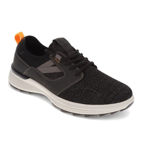Мужские Dockers Mens Adan Casual Lace-Up Sneaker, Black, Size 12