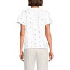 Lands' End Women's Slub Flutter Sleeve V-Neck T-Shirt - 2 of 4