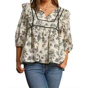 Women's My Friend Top - umgee - 1 of 3