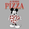 Boy's Disney Mickey Mouse All You Need is Pizza T-Shirt - image 2 of 4