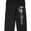 The Conjuring Anabelle Movie Men's Black Sleep Pajama Pants - 2 of 4