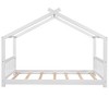NicBex Modern Twin Size Platform Bed House-Shaped Pine Bed Frame with Headboard and Footboard for Bedroom - 4 of 4
