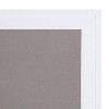 Bosc Framed Gray Linen Fabric Pinboard - DesignOvation - 3 of 4