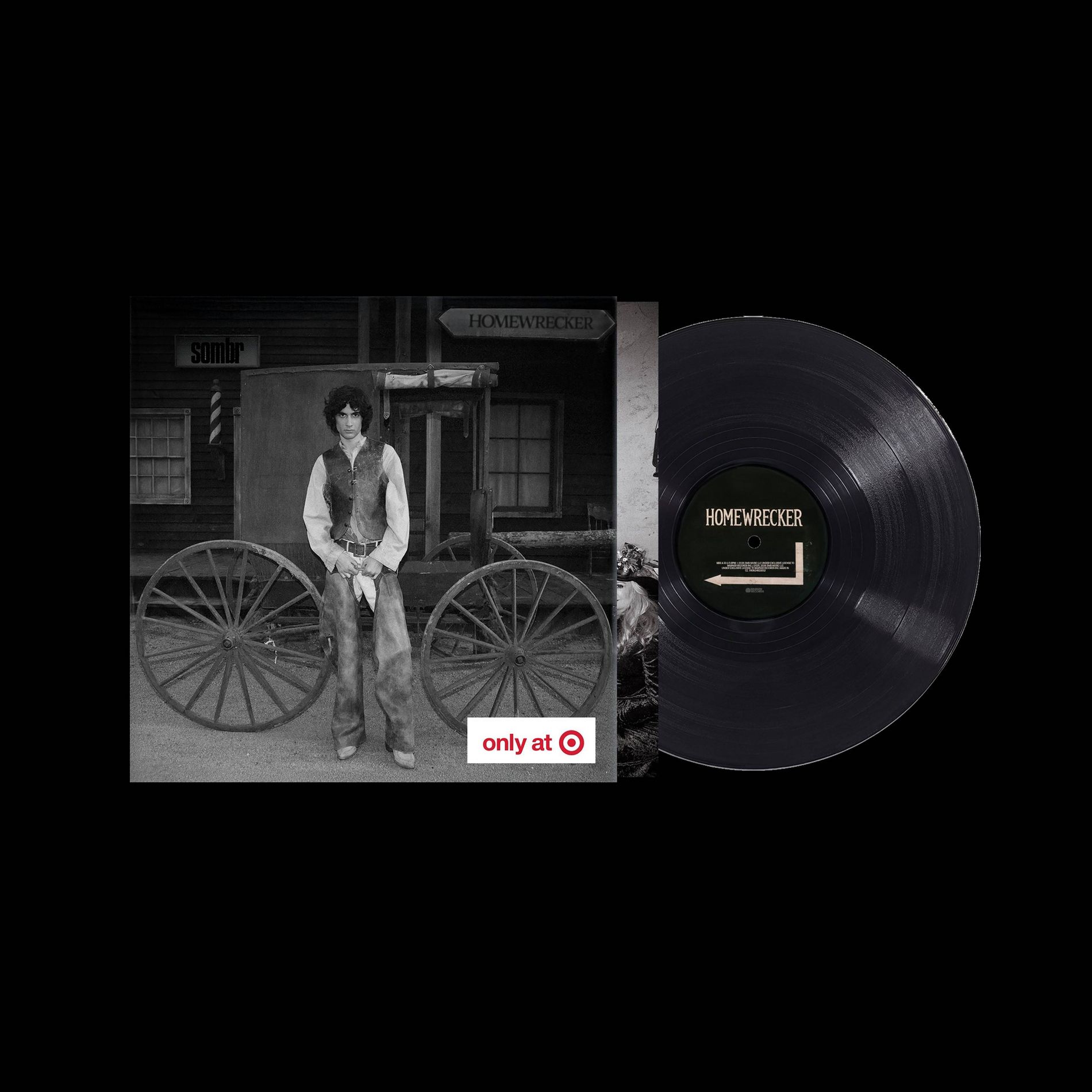 sombr Tiny Vinyl Edition - homewrecker/back to friends (Target Exclusive, Vinyl 4 inch)