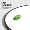 2 Pieces 31 In.H X 24 In.W Black Aluminum Alloy Thin Edge Right Angle Arched Hanging Mirror Frame Wall Mirror - 3 of 4