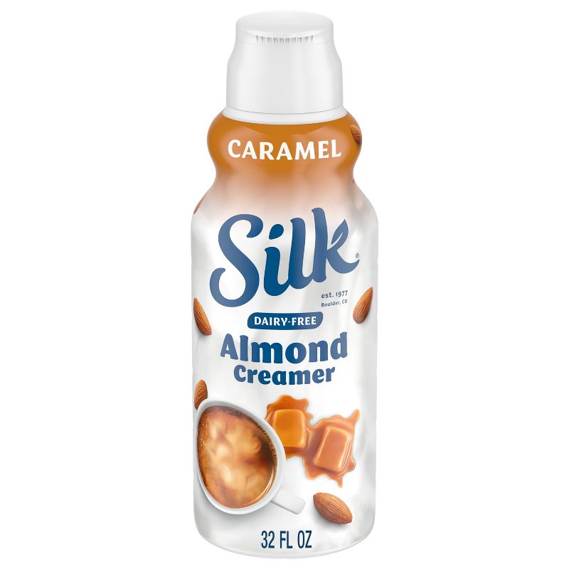 Silk Caramel Almond Creamer - 32 fl oz (1qt) Bottle, 1 of 9