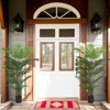 NicBex UV-Resistant Faux Tropical Tree, Curved Branches Artificial Plant, Resort-Style Floor Decor, Fake Plants for Garden Door Decor - 2 of 4