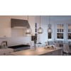 Urban Ambiance Luxury Vintage Pendant,  14"H x 11-3/4"W,  Brushed Nickel Finish, UHP2582 - 2 of 4
