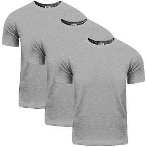 3 Pack Shaka Wear Men's Active Comfort Cotton Short Sleeve Crew Neck T-Shirt - 1 of 4
