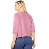 Woman Within Rib Trim Cardigan Shrug - 3 of 4