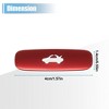 Unique Bargains Tailgate Rear Trunk Open Switch Button Cover for Honda Civic 11th Gen 2022 Red - 2 of 3