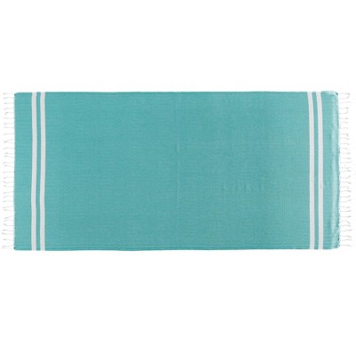 Kafthan Textile Cross Cotton Single Bath and Beach Towel