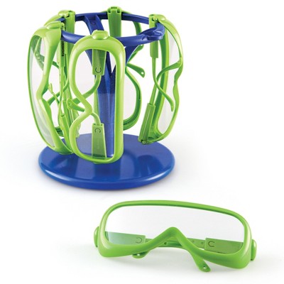 Learning Resources Primary Science Safety Glasses - 6 Pieces In A Stand, Ages 3+