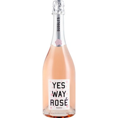 Yes Way Brut Rosé Sparkling Wine - 750ml Bottle