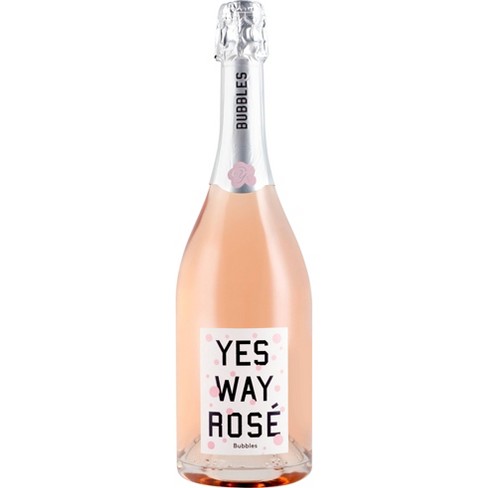 Yes Way Brut Rosé Sparkling Wine - 750ml Bottle - image 1 of 4