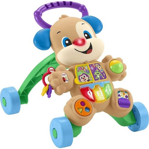 Fisher Price - Laugh, Learn, & Play Baby Walker Musical Learning Toy With Smart Educational Content, Learn With Puppy​ : Target