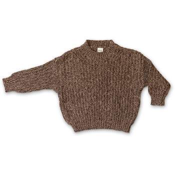 Goumi Toddler Organic Chunky Knit Sweater