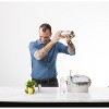 Crafthouse by Fortessa 11 Inch Two-Piece Polished Boston Cocktail Shaker, Stainless - 2 of 2