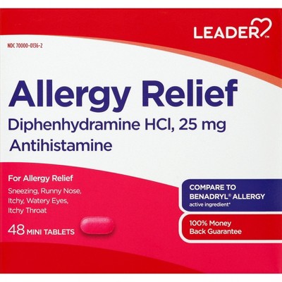 Leader Allergy Relief 48 ea