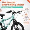 Cesicia 20 Inch Kids' Bike, 7 Speed Teenager Children Kids' Bicycles, Front Suspension Disc Brake Rear V-Brake, High Steel Frame - 4 of 4