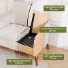 Dyonery 68 "sofa, comfortable living room sofa, medieval modern love seat sofa, tool-free assembly small sofa, bedroom and office - 4 of 4