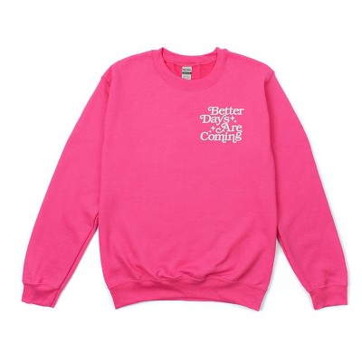 Simply Sage Market Women's Graphic Sweatshirt Embroidered Better Days