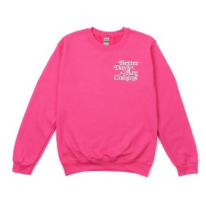 Simply Sage Market Women's Graphic Sweatshirt Embroidered Better Days - 1 of 3
