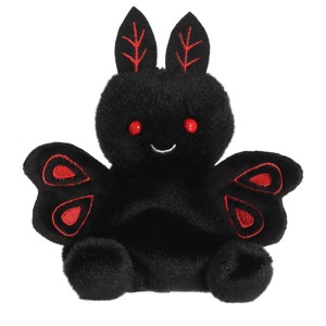 Aurora Mini Mortimer Mothman Palm Pals Adorable Stuffed Animal Black 5" - 1 of 4