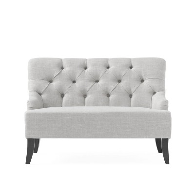 NicBex 44.25 Inch Loveseat Sofa with Tufted Back Modern Upholstered Couch with Wood Legs for Living Room,Apartment