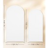 Wedding Arch Cover Set of 2, 5.9ft+6.6ft Arch Backdrop Cover, Backdrop Stand Cover for Wedding Birthday Party Banquet Ceremony Decor - 2 of 4