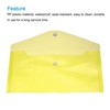 Unique Bargains Home Office Plastic Envelopes File Folders with Snap Button 12 Pcs - 2 of 4