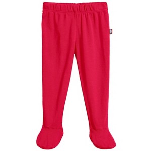 City Threads USA-Made Organic Cotton Soft Footed Baby Pants - 1 of 4