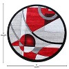 Masada Rugs Sophia Collection Area Rug with Hand Sculpted Abstract Geometric Pattern - 4 of 4