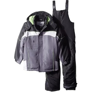 Rothschild Little/Big Boys' Heavyweight Ski Jacket and Snowbib Snowsuit Sets - 1 of 4