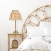 20" Quentin Bamboo Shade Table Lamp - River of Goods - 2 of 4