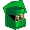 Ultimate Guard Boulder 100+ Clear, Deck Case for 100 Double-Sleeved TCG Cards, Emerald, Secure & Durable Storage for Trading Card Games, Transparent - 2 of 4