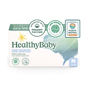 HealthyBaby Organic Cotton Enhanced Chlorine Free Disposable Diaper - 1 of 4