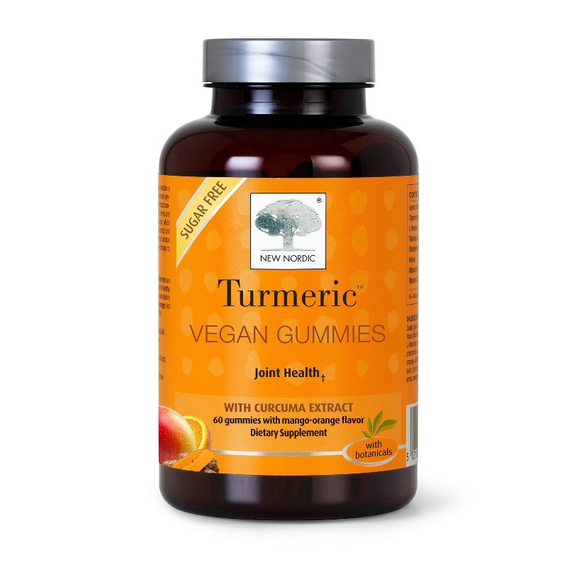 New Nordic Turmeric Vegan Gummies - 60ct, 1 of 11