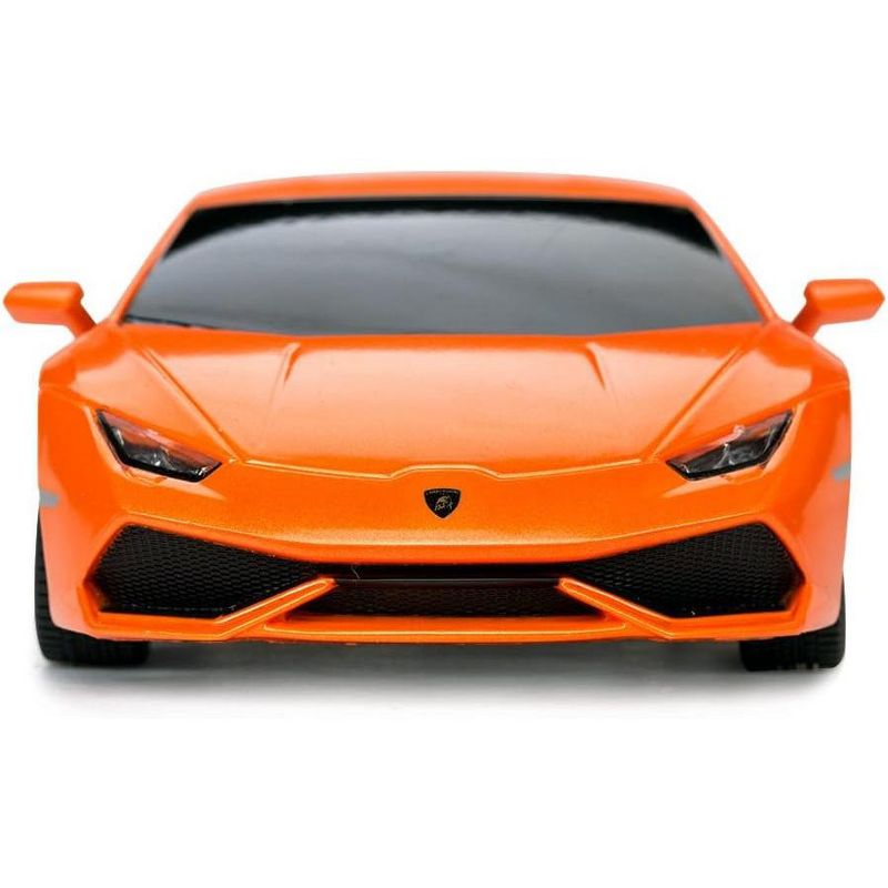Link Ready! Set! Go! 1:24 RC Lamborghini HURACÁN Toy Car Model Vehicle - Orange, 4 of 6