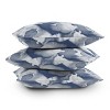 26"x26" Deny Designs Jacqueline Maldonado Clouds Outdoor Throw Pillow Blue: Abstract Design, Polyester Fill, Weather-Resistant - 4 of 4
