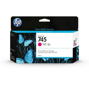 HP Inc. 745 130-ml DesignJet Magenta Ink Cartridge, F9J95A - 1 of 4
