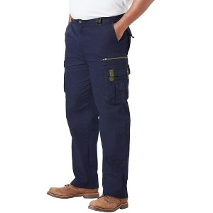 Boulder Creek by KingSize Men's Big & Tall Expedition Ripstop Cargo Pants - 1 of 4