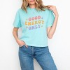 Simply Sage Market Good Energy Only Stars Boxy Crop Top - 2 of 4