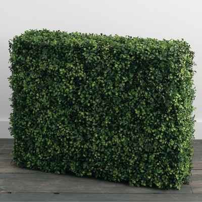 Sullivans Artificial Boxwood Hedge 30"H Green