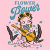 Girl's Betty Boop Flower Power T-Shirt - 2 of 4